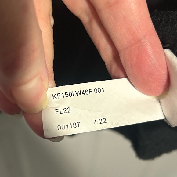 Michael Kors MK Men’s Large Black Hooded Sweatshirt Tape Logo Hoodie - Picture 8 of 13